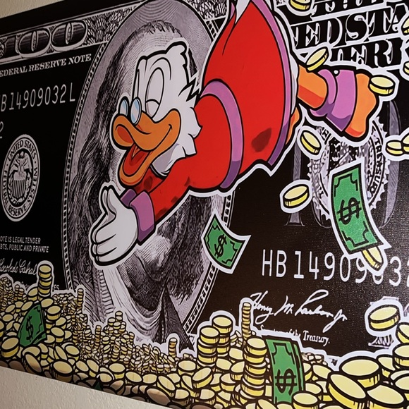 Alec monopoly painting (replica) - Picture 2 of 2